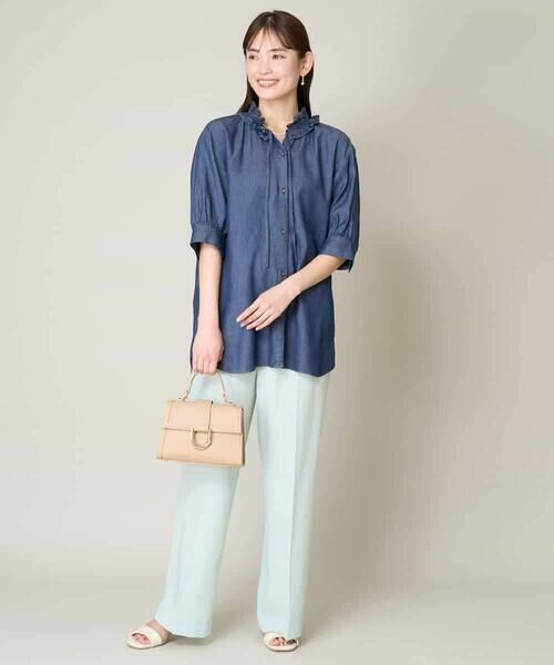 a.v.v / アー・ヴェ・ヴェ その他パンツ | 【接触冷感/洗える/イージーケア】美楽るイージーワイドパンツ | 詳細23