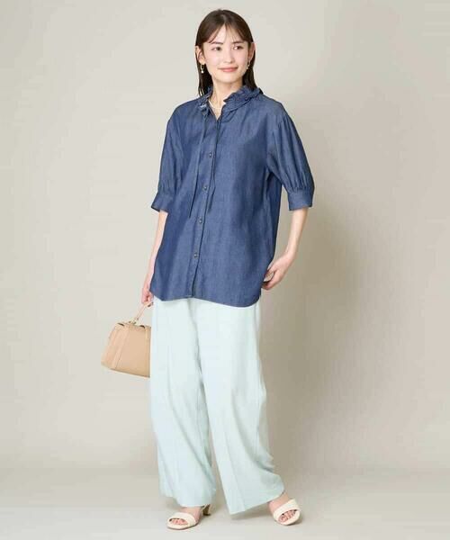 a.v.v / アー・ヴェ・ヴェ その他パンツ | 【接触冷感/洗える/イージーケア】美楽るイージーワイドパンツ | 詳細24