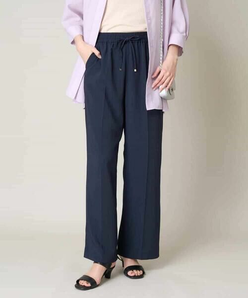 a.v.v / アー・ヴェ・ヴェ その他パンツ | 【接触冷感/洗える/イージーケア】美楽るイージーワイドパンツ | 詳細25