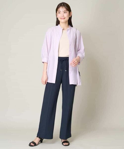 a.v.v / アー・ヴェ・ヴェ その他パンツ | 【接触冷感/洗える/イージーケア】美楽るイージーワイドパンツ | 詳細27