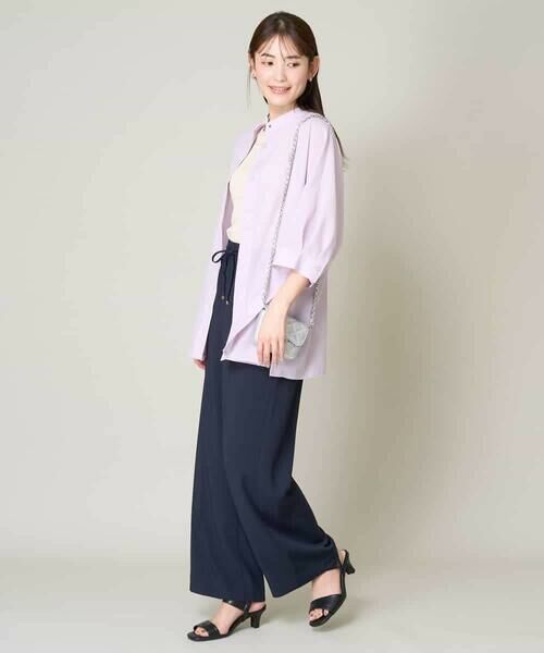 a.v.v / アー・ヴェ・ヴェ その他パンツ | 【接触冷感/洗える/イージーケア】美楽るイージーワイドパンツ | 詳細28