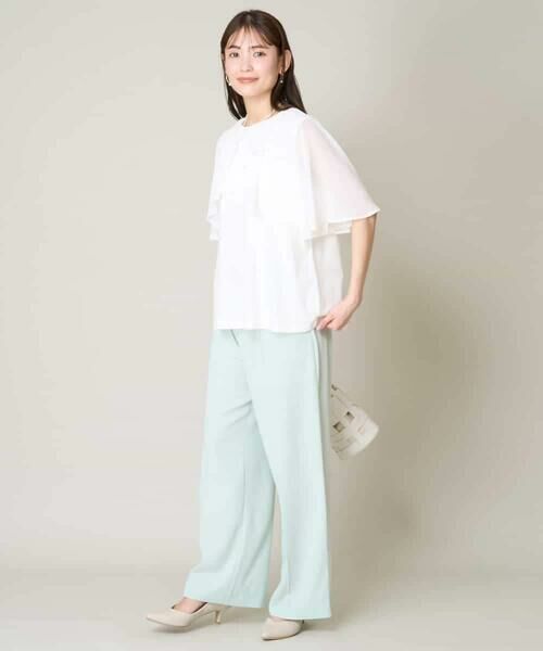 a.v.v / アー・ヴェ・ヴェ その他パンツ | 【接触冷感/洗える/イージーケア】美楽るイージーワイドパンツ | 詳細3