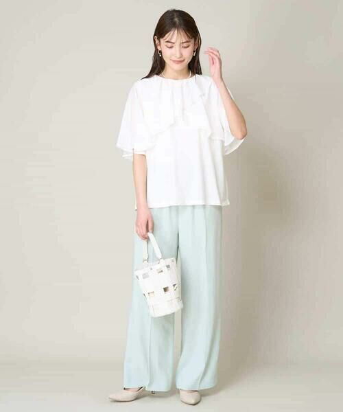 a.v.v / アー・ヴェ・ヴェ その他パンツ | 【接触冷感/洗える/イージーケア】美楽るイージーワイドパンツ | 詳細4