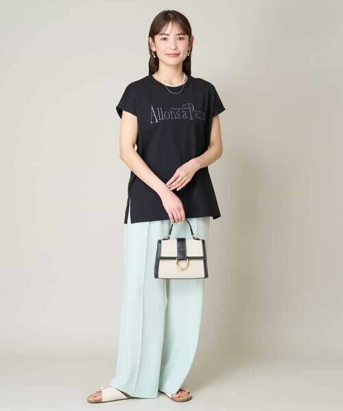 a.v.v / アー・ヴェ・ヴェ その他パンツ | 【接触冷感/洗える/イージーケア】美楽るイージーワイドパンツ | 詳細8