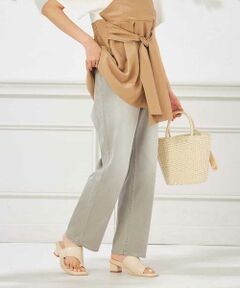 a.v.v / アー・ヴェ・ヴェ チノ・ワークパンツ | 【接触冷感/ストレッチ】デニムストレートパンツ