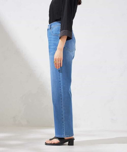 a.v.v / アー・ヴェ・ヴェ チノ・ワークパンツ | 【接触冷感/ストレッチ】デニムストレートパンツ | 詳細1