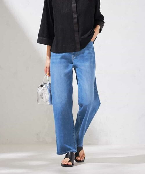 a.v.v / アー・ヴェ・ヴェ チノ・ワークパンツ | 【接触冷感/ストレッチ】デニムストレートパンツ | 詳細10