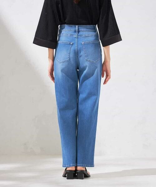 a.v.v / アー・ヴェ・ヴェ チノ・ワークパンツ | 【接触冷感/ストレッチ】デニムストレートパンツ | 詳細2