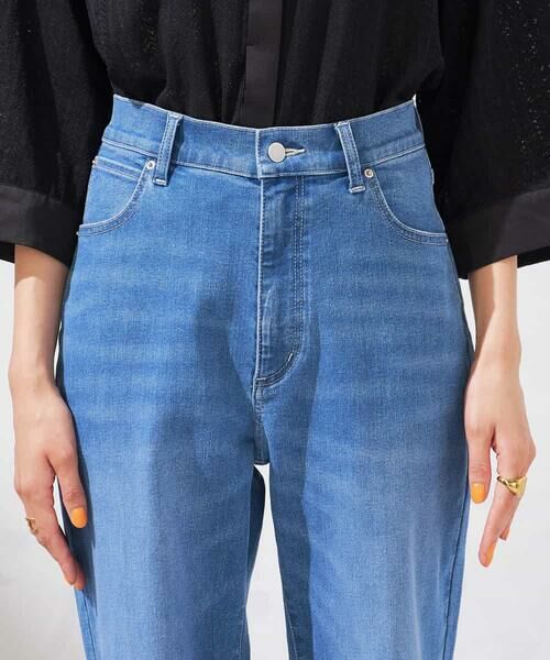 a.v.v / アー・ヴェ・ヴェ チノ・ワークパンツ | 【接触冷感/ストレッチ】デニムストレートパンツ | 詳細3