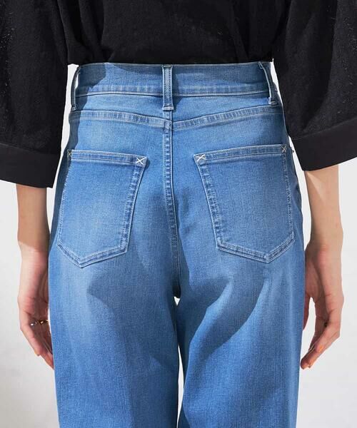 a.v.v / アー・ヴェ・ヴェ チノ・ワークパンツ | 【接触冷感/ストレッチ】デニムストレートパンツ | 詳細4