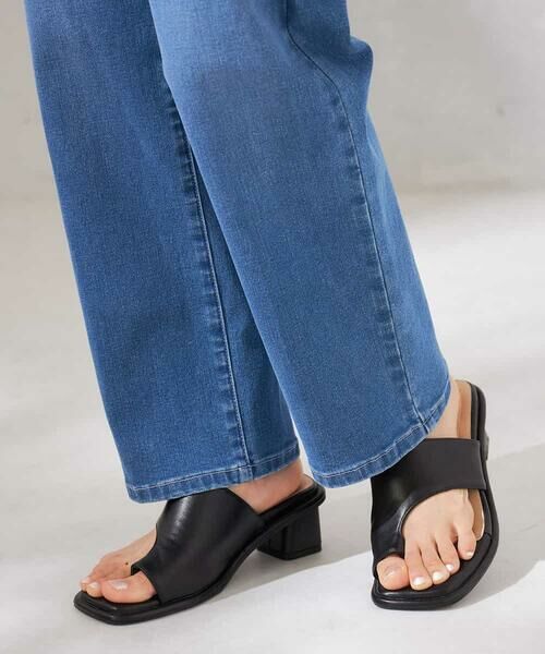 a.v.v / アー・ヴェ・ヴェ チノ・ワークパンツ | 【接触冷感/ストレッチ】デニムストレートパンツ | 詳細6