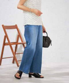 a.v.v / アー・ヴェ・ヴェ チノ・ワークパンツ | 【接触冷感/ストレッチ】デニムワイドパンツ