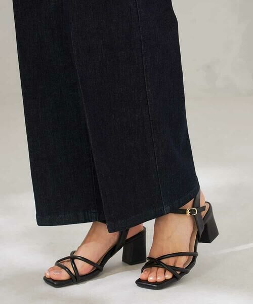 a.v.v / アー・ヴェ・ヴェ チノ・ワークパンツ | 【接触冷感/ストレッチ】デニムワイドパンツ | 詳細21