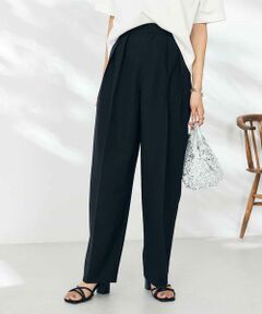 a.v.v / アー・ヴェ・ヴェ チノ・ワークパンツ | 【洗える】タックワイドテーパードパンツ【WEB限定】