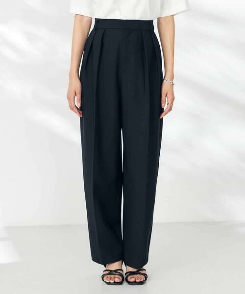 a.v.v / アー・ヴェ・ヴェ チノ・ワークパンツ | 【洗える】タックワイドテーパードパンツ【WEB限定】 | 詳細26