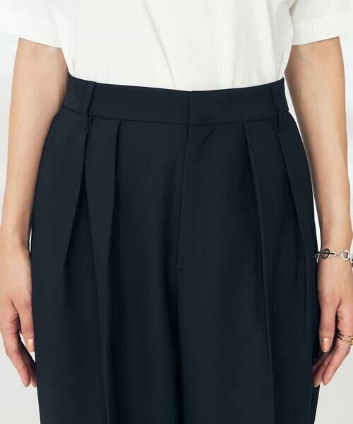 a.v.v / アー・ヴェ・ヴェ チノ・ワークパンツ | 【洗える】タックワイドテーパードパンツ【WEB限定】 | 詳細29