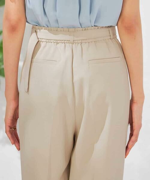 a.v.v / アー・ヴェ・ヴェ チノ・ワークパンツ | 【洗える】ベルト付きストレートパンツ | 詳細28