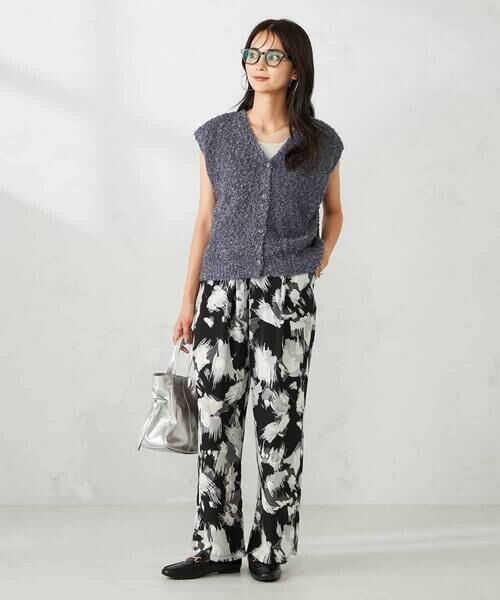 a.v.v / アー・ヴェ・ヴェ チノ・ワークパンツ | 【マシンウォッシャブル】プリントイージーパンツ | 詳細10