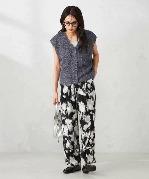 a.v.v / アー・ヴェ・ヴェ チノ・ワークパンツ | 【マシンウォッシャブル】プリントイージーパンツ | 詳細11