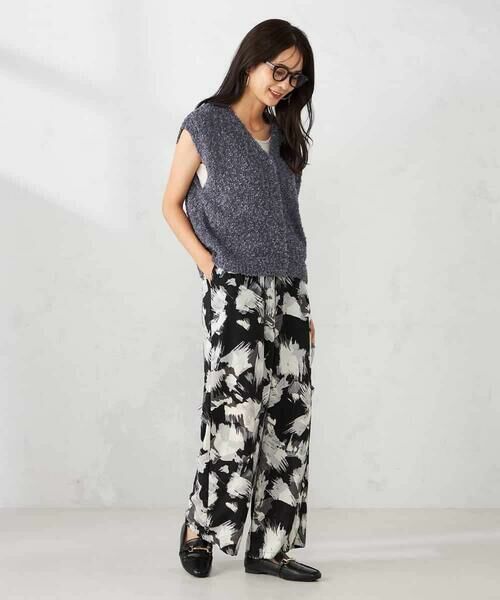 a.v.v / アー・ヴェ・ヴェ チノ・ワークパンツ | 【マシンウォッシャブル】プリントイージーパンツ | 詳細12