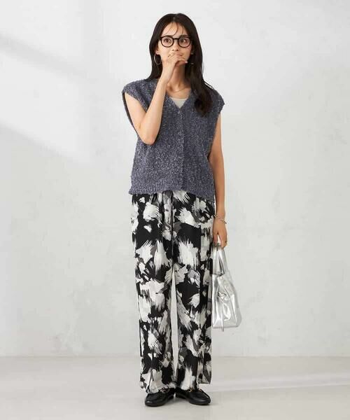 a.v.v / アー・ヴェ・ヴェ チノ・ワークパンツ | 【マシンウォッシャブル】プリントイージーパンツ | 詳細13