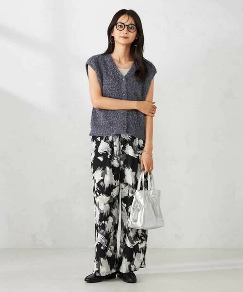 a.v.v / アー・ヴェ・ヴェ チノ・ワークパンツ | 【マシンウォッシャブル】プリントイージーパンツ | 詳細14