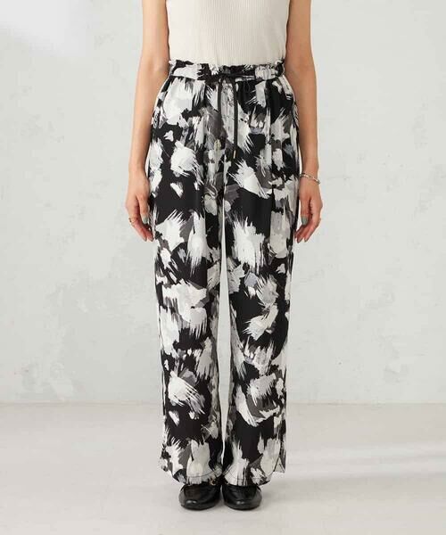 a.v.v / アー・ヴェ・ヴェ チノ・ワークパンツ | 【マシンウォッシャブル】プリントイージーパンツ | 詳細15