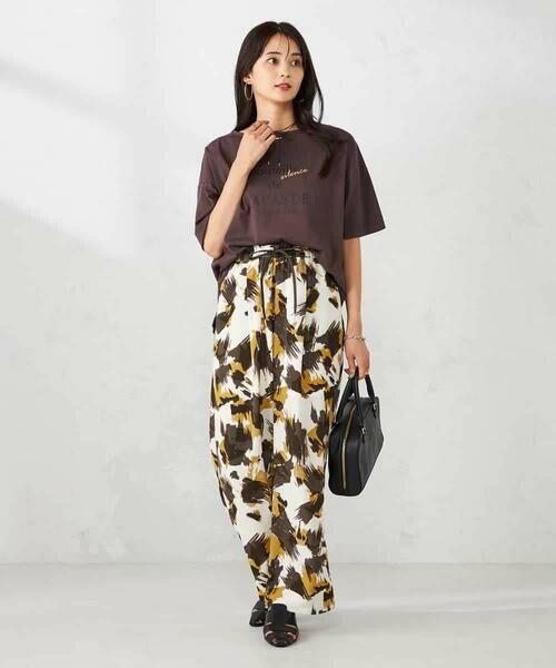 a.v.v / アー・ヴェ・ヴェ チノ・ワークパンツ | 【マシンウォッシャブル】プリントイージーパンツ | 詳細4