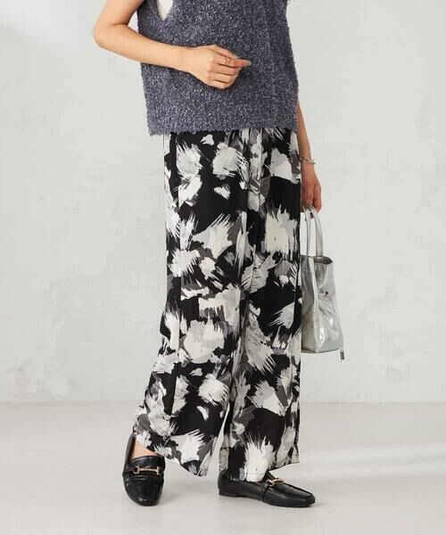 a.v.v / アー・ヴェ・ヴェ チノ・ワークパンツ | 【マシンウォッシャブル】プリントイージーパンツ | 詳細8