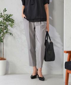 a.v.v / アー・ヴェ・ヴェ チノ・ワークパンツ | 【接触冷感/洗える/イージーケア】美ラクるスッキリ見えストライプテーパードパンツ