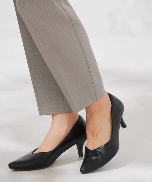 a.v.v / アー・ヴェ・ヴェ チノ・ワークパンツ | 【接触冷感/洗える/イージーケア】美ラクるスッキリ見えストライプテーパードパンツ | 詳細16