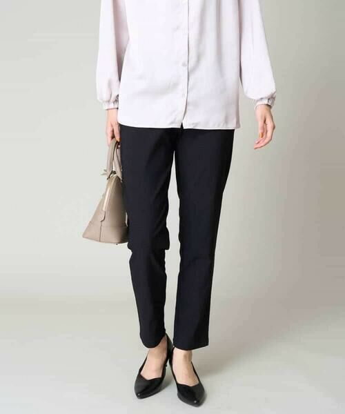 a.v.v / アー・ヴェ・ヴェ チノ・ワークパンツ | ハイパーストレッチスリムパンツ(ブラック)