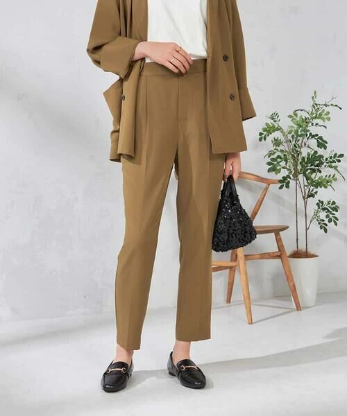 a.v.v / アー・ヴェ・ヴェ チノ・ワークパンツ | 【接触冷感/UVカット/吸水速乾】美ラクるスッキリ見えテーパードパンツ | 詳細14