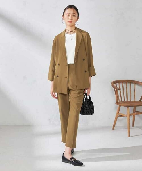 a.v.v / アー・ヴェ・ヴェ チノ・ワークパンツ | 【接触冷感/UVカット/吸水速乾】美ラクるスッキリ見えテーパードパンツ | 詳細17