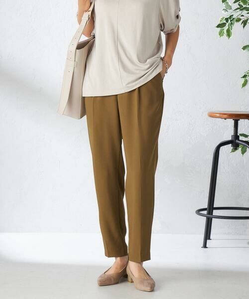 a.v.v / アー・ヴェ・ヴェ チノ・ワークパンツ | 【接触冷感/UVカット/吸水速乾】美ラクるスッキリ見えテーパードパンツ | 詳細21