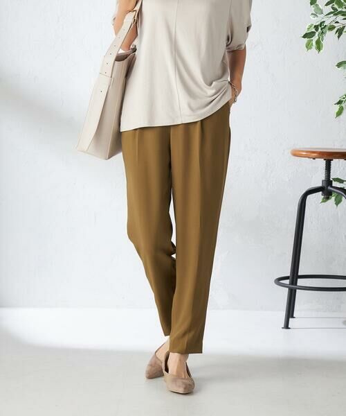 a.v.v / アー・ヴェ・ヴェ チノ・ワークパンツ | 【接触冷感/UVカット/吸水速乾】美ラクるスッキリ見えテーパードパンツ | 詳細22