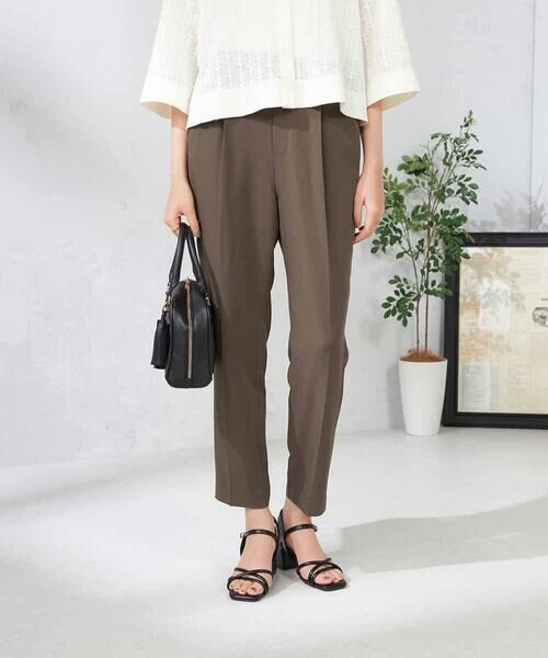 a.v.v / アー・ヴェ・ヴェ チノ・ワークパンツ | 【接触冷感/UVカット/吸水速乾】美ラクるスッキリ見えテーパードパンツ | 詳細3