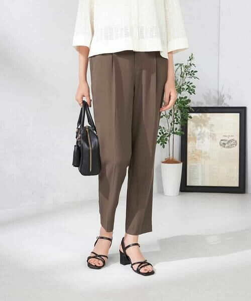a.v.v / アー・ヴェ・ヴェ チノ・ワークパンツ | 【接触冷感/UVカット/吸水速乾】美ラクるスッキリ見えテーパードパンツ | 詳細4