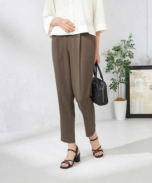 a.v.v / アー・ヴェ・ヴェ チノ・ワークパンツ | 【接触冷感/UVカット/吸水速乾】美ラクるスッキリ見えテーパードパンツ | 詳細5