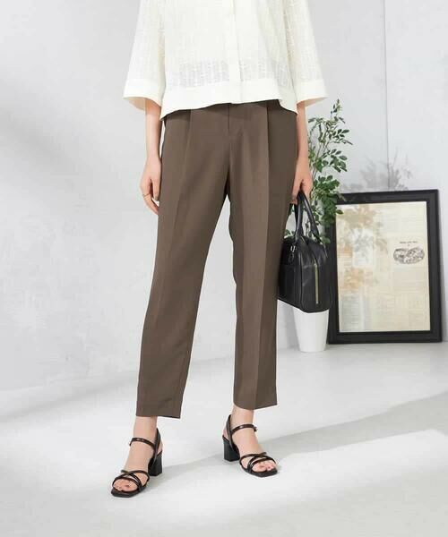 a.v.v / アー・ヴェ・ヴェ チノ・ワークパンツ | 【接触冷感/UVカット/吸水速乾】美ラクるスッキリ見えテーパードパンツ | 詳細6