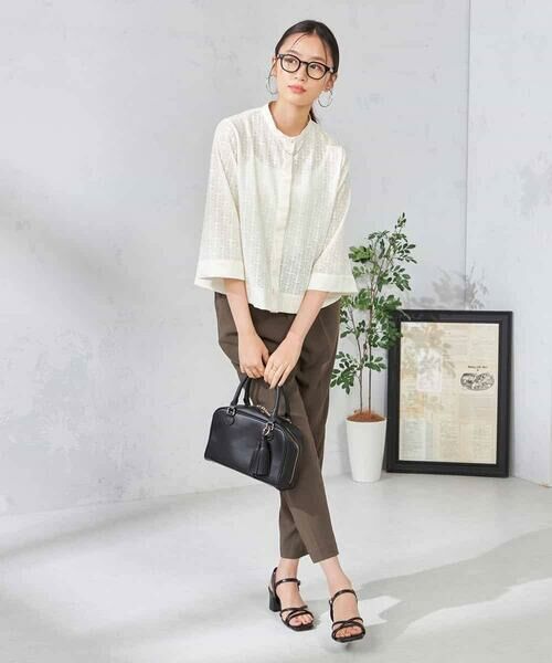 a.v.v / アー・ヴェ・ヴェ チノ・ワークパンツ | 【接触冷感/UVカット/吸水速乾】美ラクるスッキリ見えテーパードパンツ | 詳細8