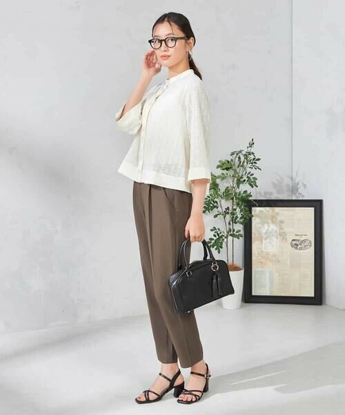 a.v.v / アー・ヴェ・ヴェ チノ・ワークパンツ | 【接触冷感/UVカット/吸水速乾】美ラクるスッキリ見えテーパードパンツ | 詳細9