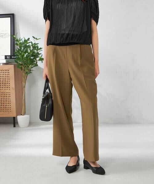 a.v.v / アー・ヴェ・ヴェ その他パンツ | 【接触冷感/UVカット/吸水速乾】美ラクるスッキリ見えワイドパンツ | 詳細12