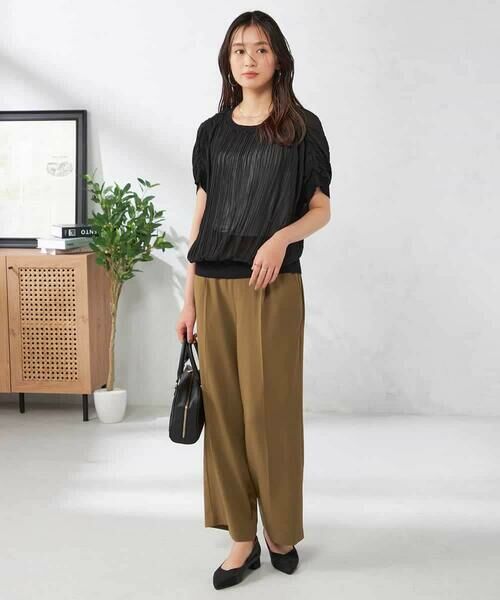 a.v.v / アー・ヴェ・ヴェ その他パンツ | 【接触冷感/UVカット/吸水速乾】美ラクるスッキリ見えワイドパンツ | 詳細14