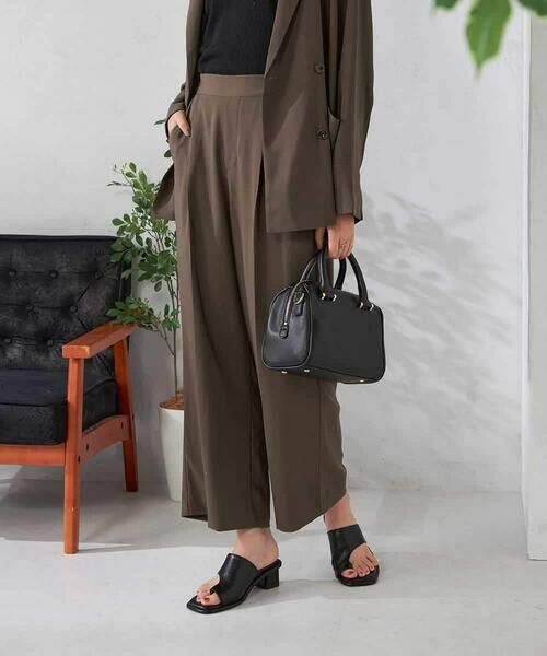 a.v.v / アー・ヴェ・ヴェ その他パンツ | 【接触冷感/UVカット/吸水速乾】美ラクるスッキリ見えワイドパンツ | 詳細2