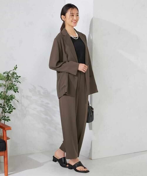 a.v.v / アー・ヴェ・ヴェ その他パンツ | 【接触冷感/UVカット/吸水速乾】美ラクるスッキリ見えワイドパンツ | 詳細8