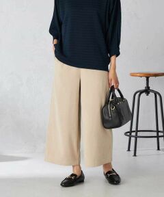 a.v.v / アー・ヴェ・ヴェ その他パンツ | 【マシンウォッシャブル】スエードライクワイドパンツ