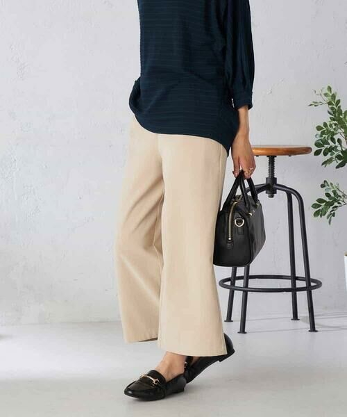 a.v.v / アー・ヴェ・ヴェ その他パンツ | 【マシンウォッシャブル】スエードライクワイドパンツ | 詳細1