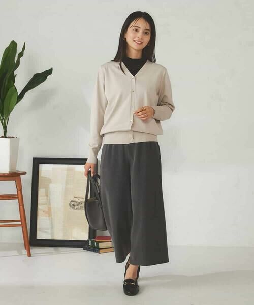 a.v.v / アー・ヴェ・ヴェ その他パンツ | 【マシンウォッシャブル】スエードライクワイドパンツ | 詳細10