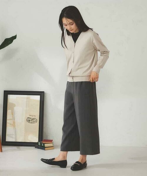 a.v.v / アー・ヴェ・ヴェ その他パンツ | 【マシンウォッシャブル】スエードライクワイドパンツ | 詳細11